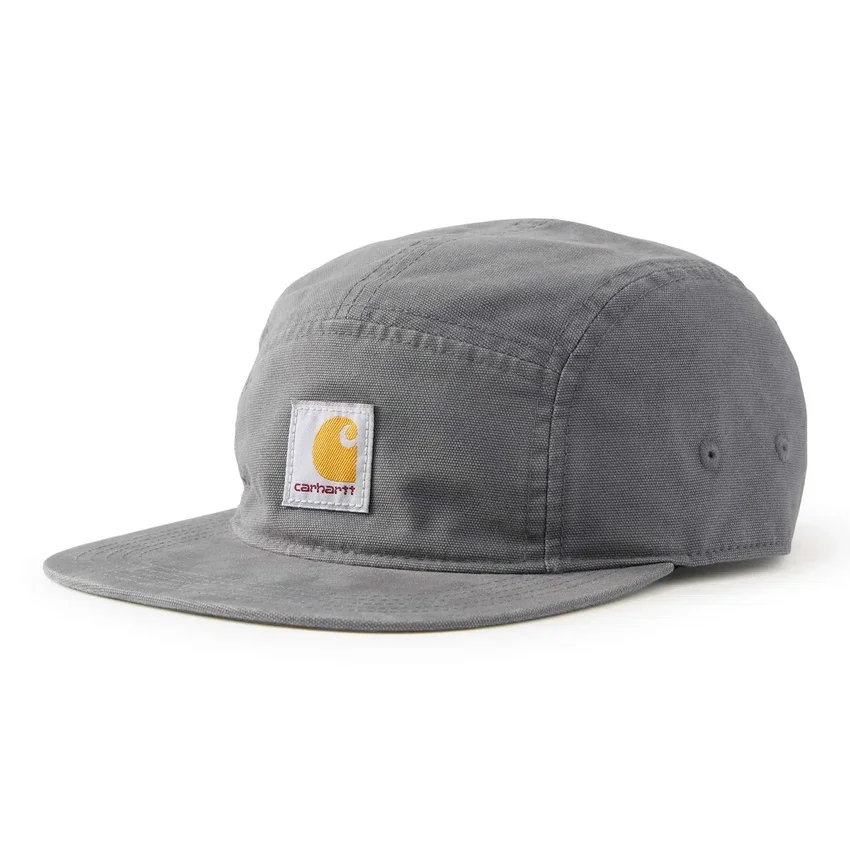 Canvas baseballpet met vijf panelen
