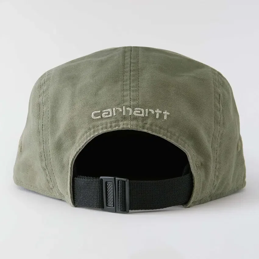 Canvas baseballpet met vijf panelen