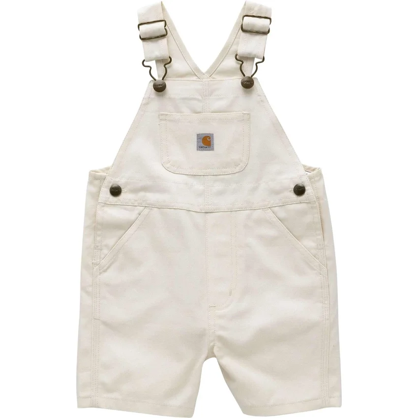 Canvas-shortall met losse pasvorm voor kinderen (baby’s/peuters)
