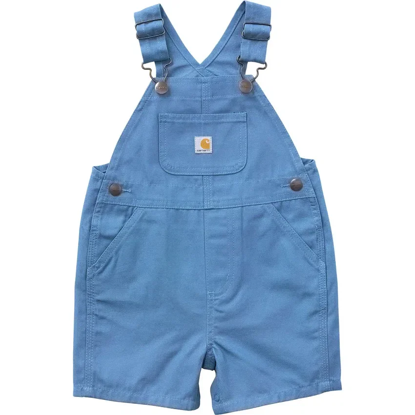 Canvas-shortall met losse pasvorm voor kinderen (baby’s/peuters)