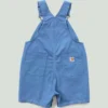 Canvas-shortall met losse pasvorm voor kinderen (baby’s/peuters)