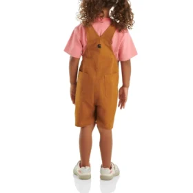 Canvas-shortall met losse pasvorm voor kinderen (baby’s/peuters)