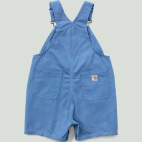 Canvas-shortall met losse pasvorm voor kinderen (baby’s/peuters)
