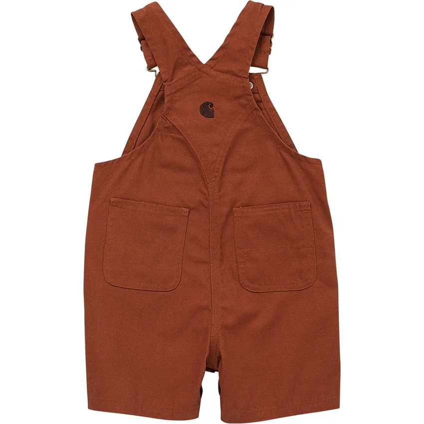 Canvas-shortall met losse pasvorm voor kinderen (baby’s/peuters)