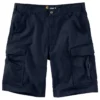 Cargo-short met relaxte pasvorm van 11" Rigby-canvas - werkshort