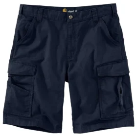 Cargo-short met relaxte pasvorm van 11" Rigby-canvas - werkshort