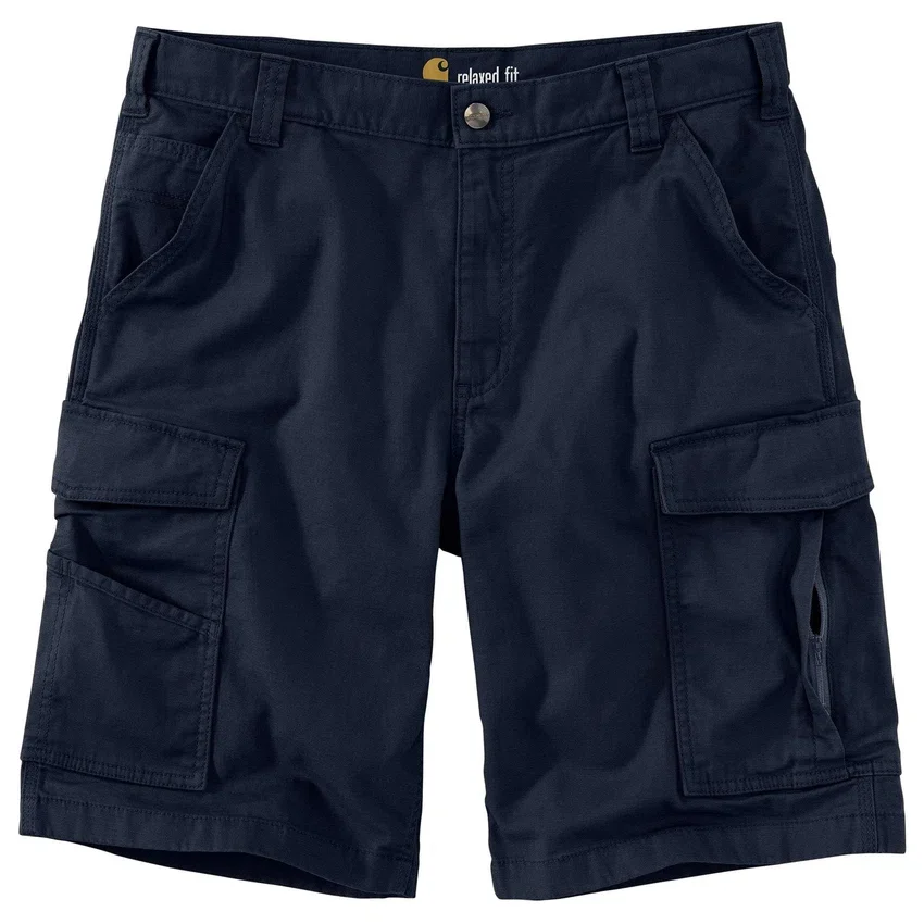 Cargo-short met relaxte pasvorm van 11" Rigby-canvas - werkshort