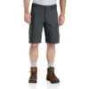 Cargo-short met relaxte pasvorm van 11" Rigby-canvas - werkshort