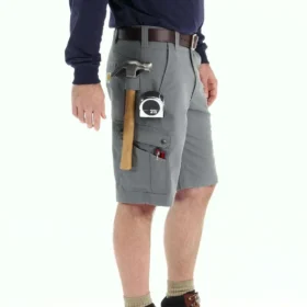 Cargoshort met relaxte pasvorm, 11″ ripstop – werkshort