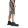 Cargoshort met relaxte pasvorm, 11" ripstop - werkshort