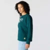 Carhartt 1889 grafisch sweatshirt met ronde hals voor dames, losse pasvorm, middelzwaar