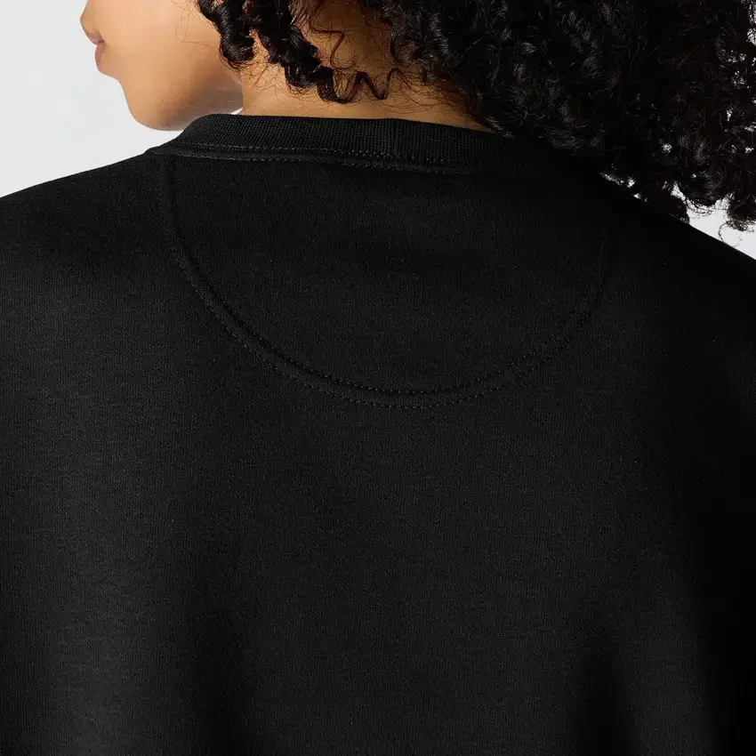 Carhartt 1889 grafisch sweatshirt met ronde hals voor dames, losse pasvorm, middelzwaar