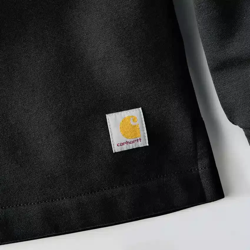 Carhartt 1889 grafisch sweatshirt met ronde hals voor dames, losse pasvorm, middelzwaar