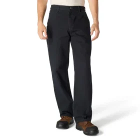 Carhartt B11 herenwerkbroek van gewassen duck, los en recht model