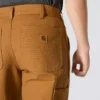 Carhartt B11 herenwerkbroek van gewassen duck, los en recht model
