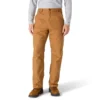 Carhartt B111 Heren loszittende, rechte, gewassen, gevoerde werkbroek van duck
