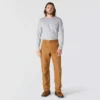 Carhartt B111 Heren loszittende, rechte, gewassen, gevoerde werkbroek van duck
