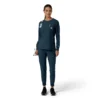 Carhartt Force Cross-Flex scrubtop met ronde hals en lange armstukken voor dames