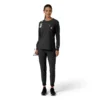Carhartt Force Cross-Flex scrubtop met ronde hals en lange armstukken voor dames