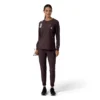 Carhartt Force Cross-Flex scrubtop met ronde hals en lange armstukken voor dames