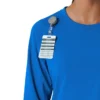 Carhartt Force Cross-Flex scrubtop met ronde hals en lange armstukken voor dames