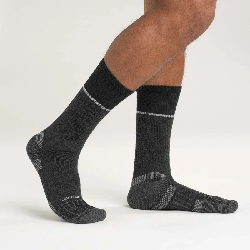 Carhartt Force® middelzware sokken met stalen neus, 2-pack