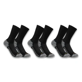 Carhartt Force® Midweight Crew-sokken, 3-pack