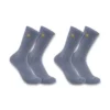 Carhartt Force® midweight crew-sokken voor dames, 2-pack