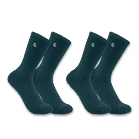 Carhartt Force® midweight crew-sokken voor dames, 2-pack