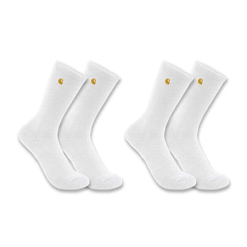 Carhartt Force® midweight crew-sokken voor dames, 2-pack