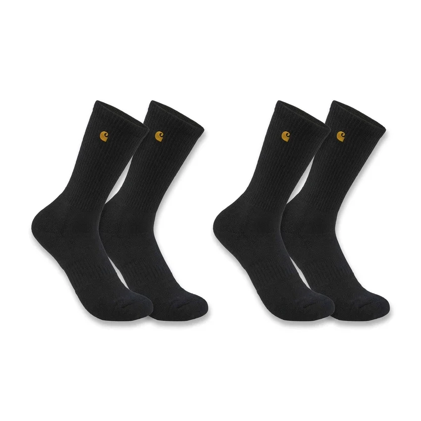 Carhartt Force® midweight crew-sokken voor dames, 2-pack