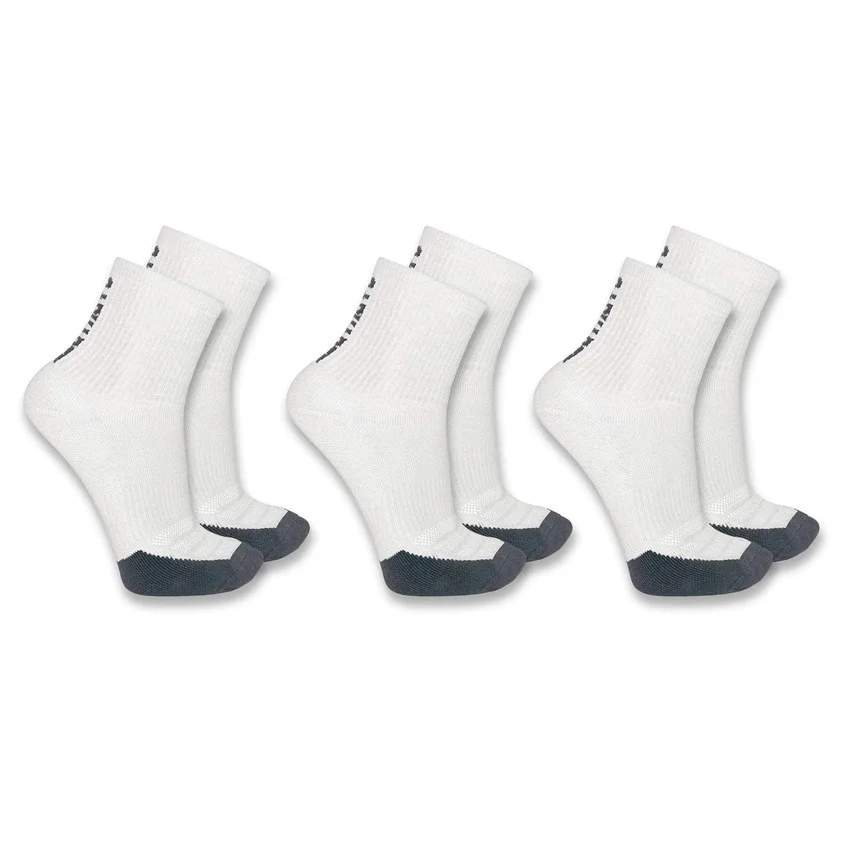 Carhartt Force® Midweight Logo korte sokken, 3-pack
