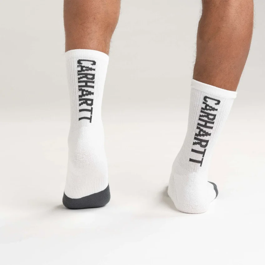 Carhartt Force® Midweight Logo korte sokken, 3-pack
