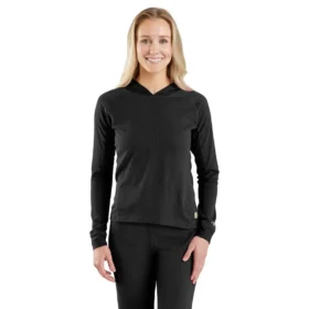 Carhartt Force® midweight micro-grid basislaag-Hoodie voor dames