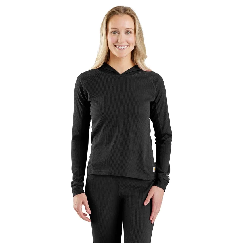 Carhartt Force® midweight micro-grid basislaag-Hoodie voor dames