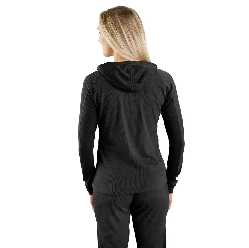 Carhartt Force® midweight micro-grid basislaag-Hoodie voor dames