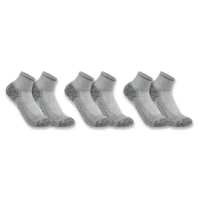 Carhartt Force® Midweight Quarter Sock 3-pack