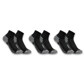 Carhartt Force® Midweight Quarter Sock 3-pack