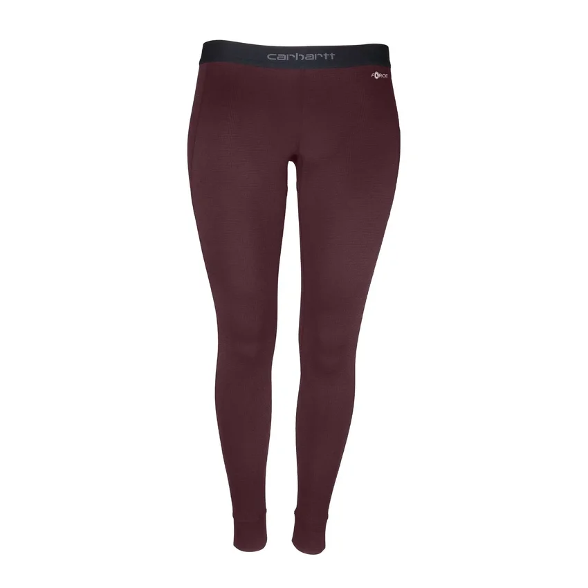 Carhartt Force® midweight wafel-basislaagbroek voor dames