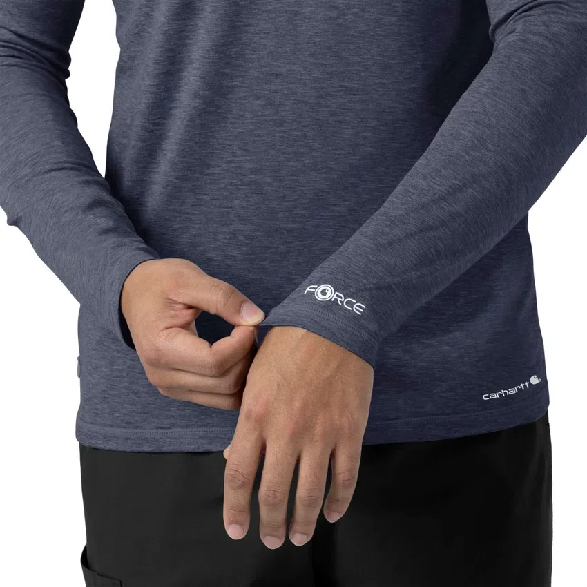 Carhartt Force® Sub-Scrubs Performance T-shirt met lange armstukken