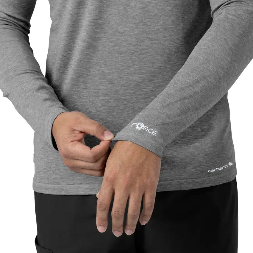 Carhartt Force® Sub-Scrubs Performance T-shirt met lange armstukken