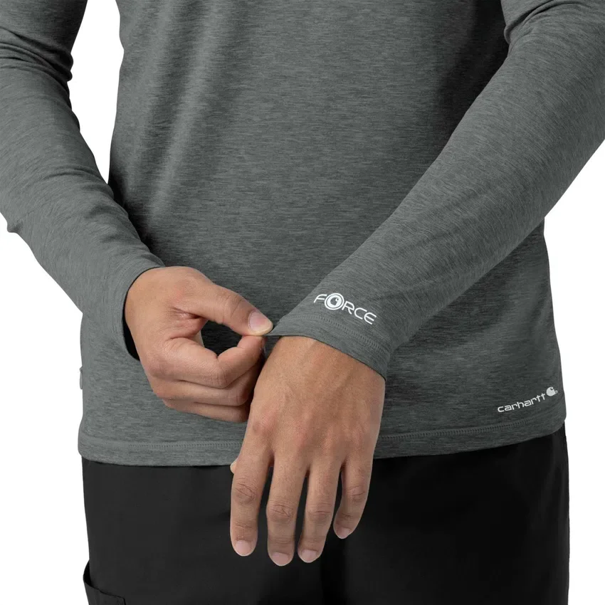 Carhartt Force® Sub-Scrubs Performance T-shirt met lange armstukken