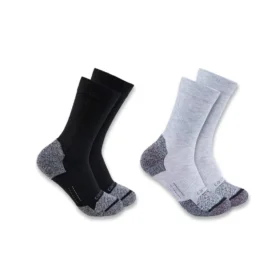 Carhartt Force® synthetische mix crew-sokken voor dames, 2-pack