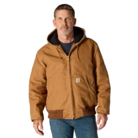 Carhartt J140 Iconische, stevige, geïsoleerde Active-jas voor heren van Firm Duck-dons
