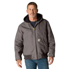 Carhartt J140 Iconische, stevige, geïsoleerde Active-jas voor heren van Firm Duck-dons