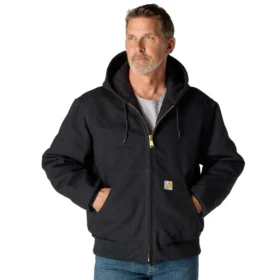 Carhartt J140 Iconische, stevige, geïsoleerde Active-jas voor heren van Firm Duck-dons