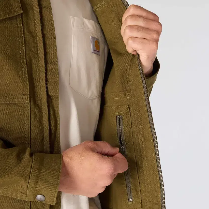 Carhartt Rugged Flex Relaxed Fit Duck Canvas Berwick-jas voor heren
