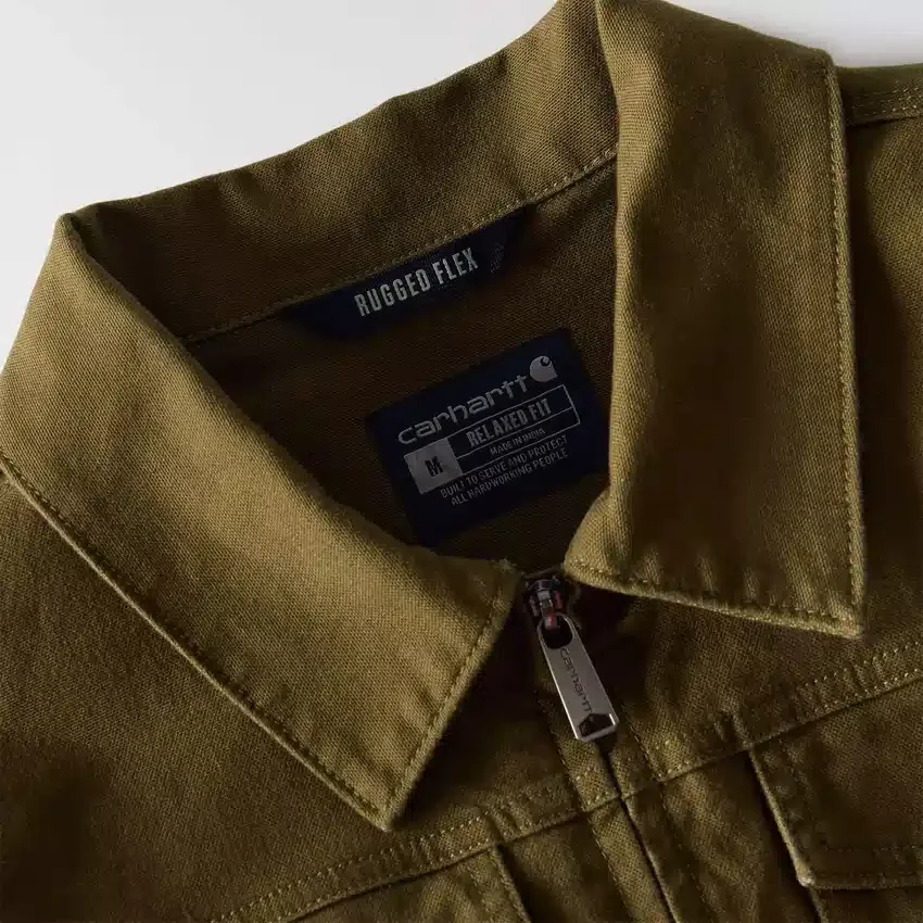 Carhartt Rugged Flex Relaxed Fit Duck Canvas Berwick-jas voor heren