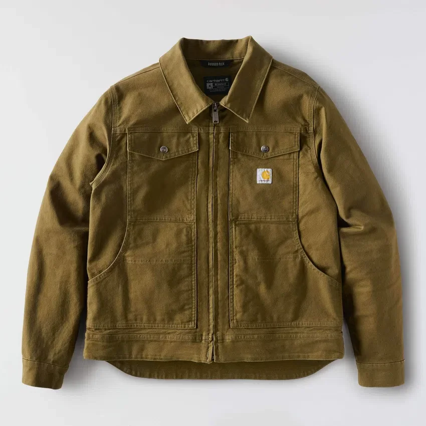Carhartt Rugged Flex Relaxed Fit Duck Canvas Berwick-jas voor heren