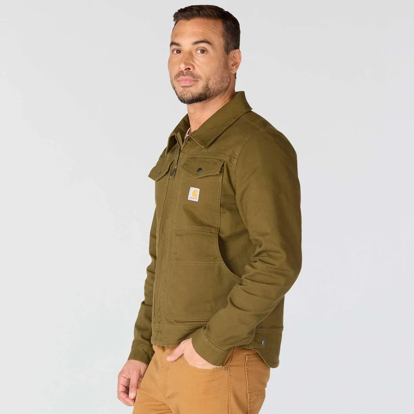 Carhartt Rugged Flex Relaxed Fit Duck Canvas Berwick-jas voor heren